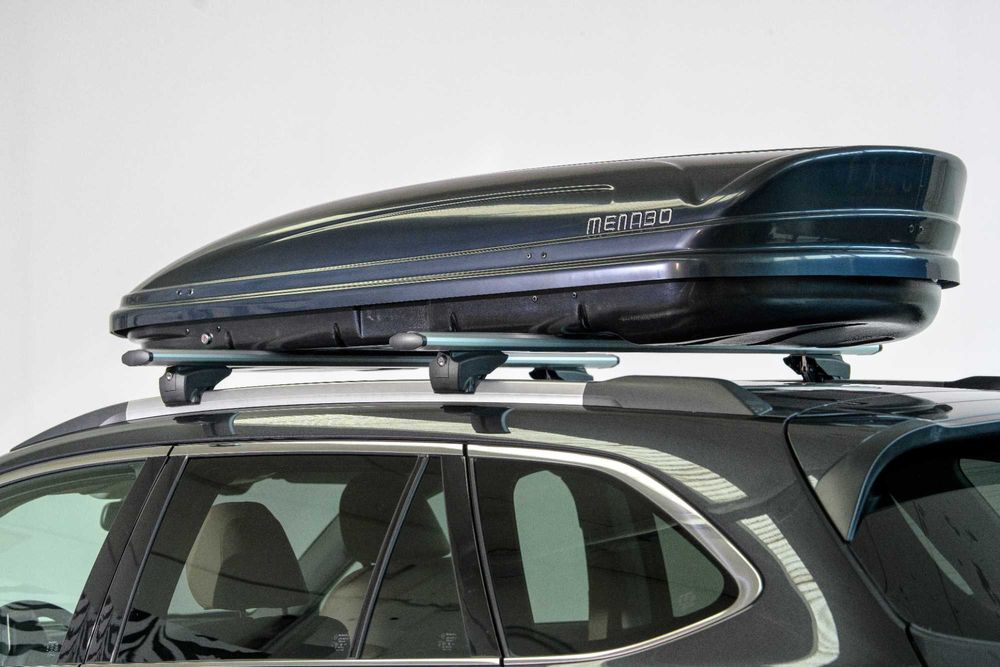 Cutie portbagaj Menabo Mania 460 DUO ABS Black, 195x79x36cm