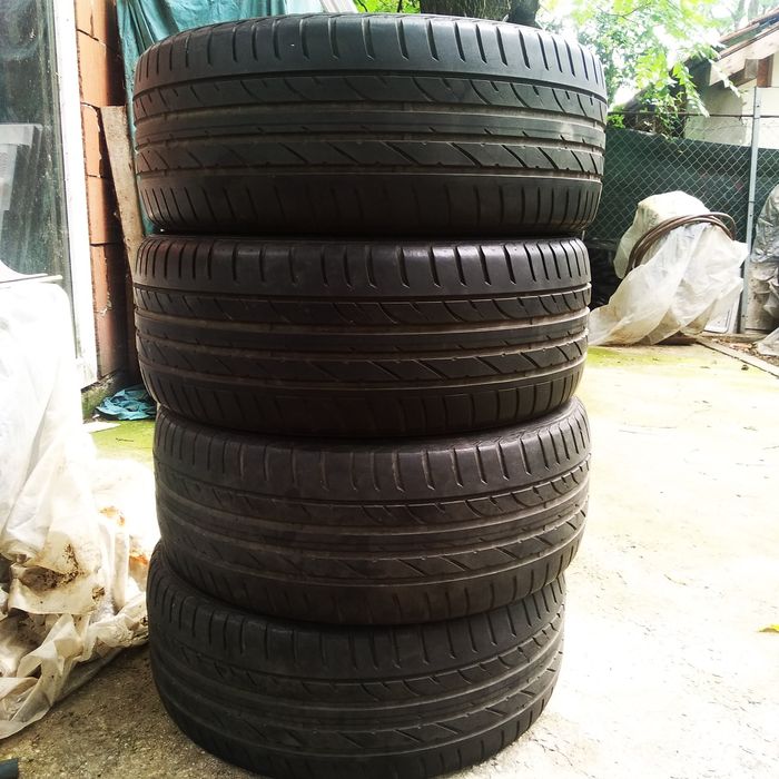 Vind set cauciucuri iarnă și vară 225,215x65,50x17 excelent