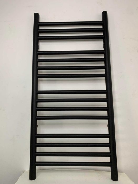 Алуминиева лира за баня 400/900 - черна.Безплатна доставка