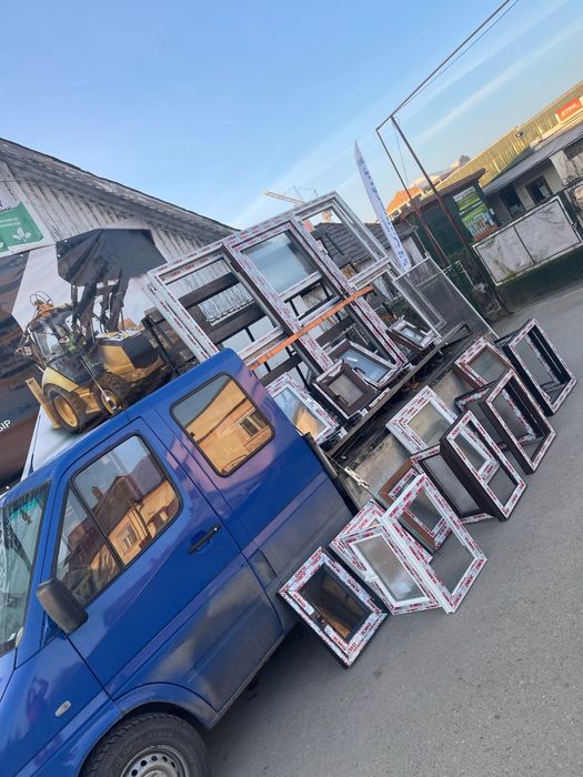 Vând geamuri și uși de termopan noi și second hand