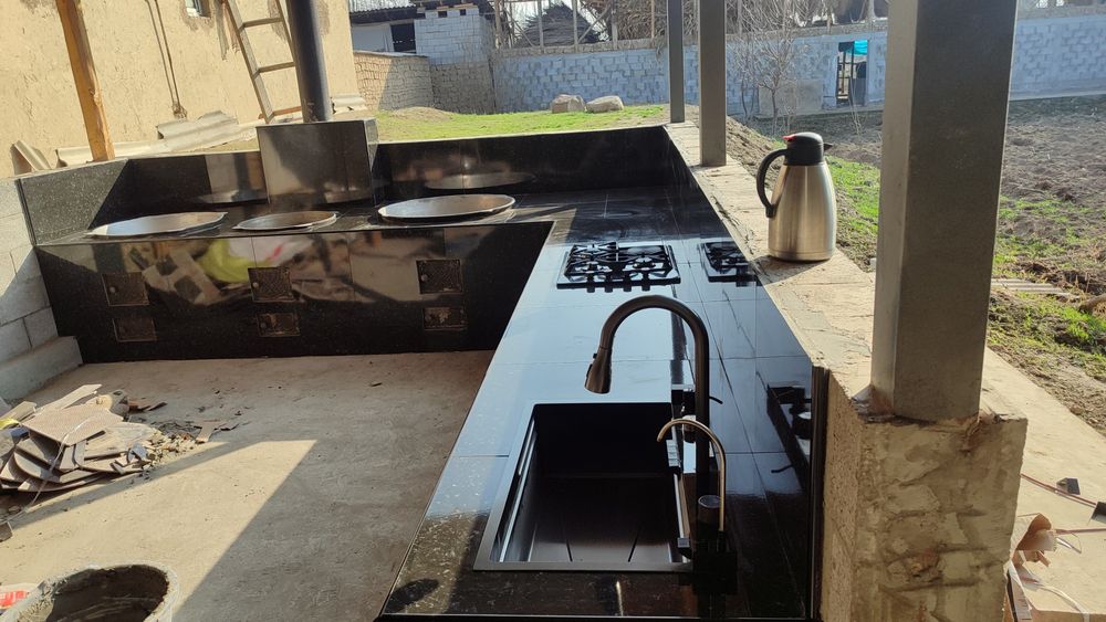 Замонавий учок тандир мангал летняя курамиз кухня