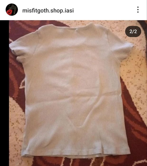 Tricou alb Lana Del Rey aesthetic