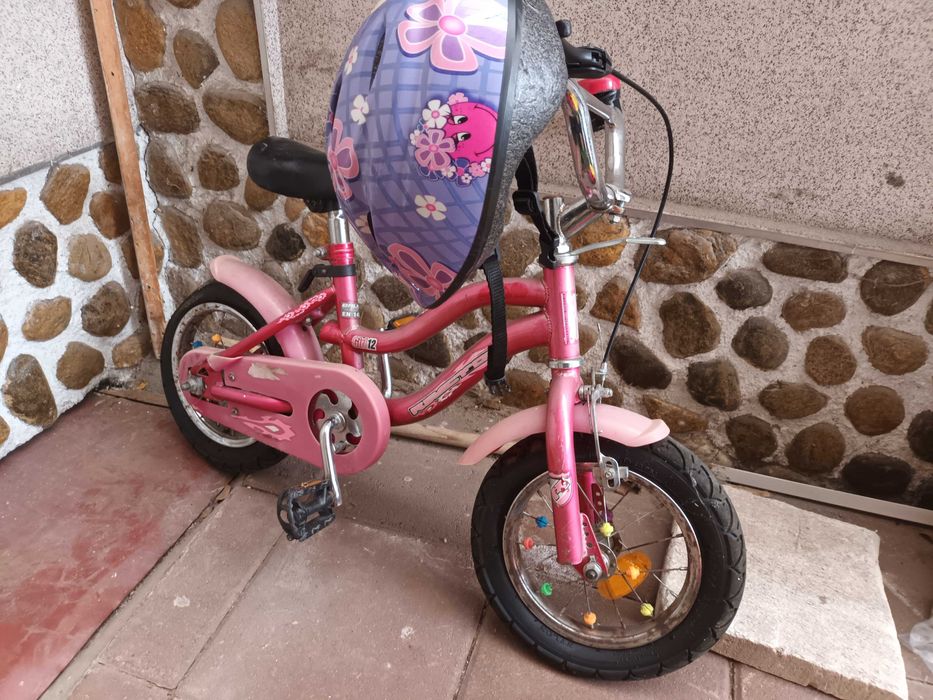 Детско колело 12 с каска