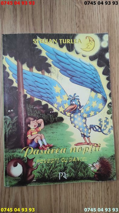 carte carti stelian turlea pasarea noptii povesti cu daniel