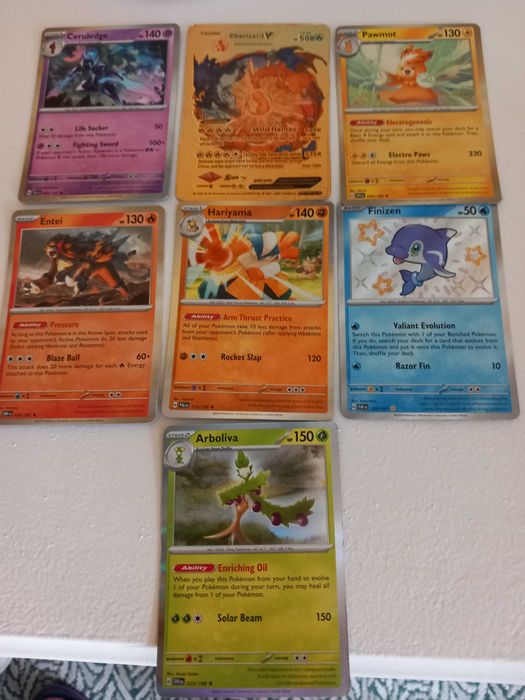 Vand cartonase POKEMON - ORIGINALE - 150 LEI fix - 29 BUCATI