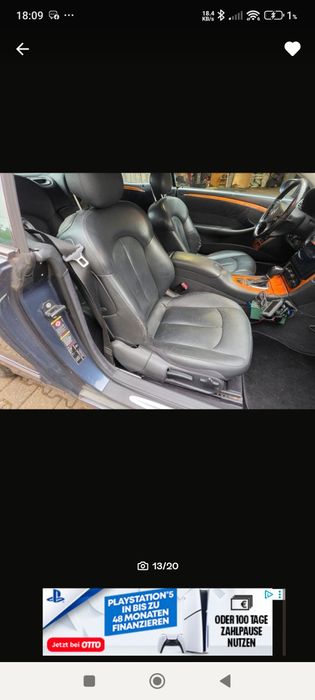 Mercedes clk cabrio cutie automata