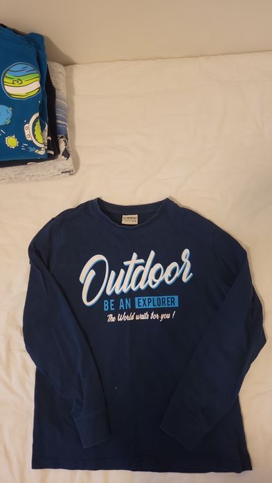 Lot 5 bluze, hanorace marimea 122-128, 7-8 ani