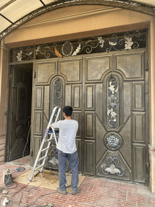 Решетка, Дарвоза, Навес, Ограждения килами