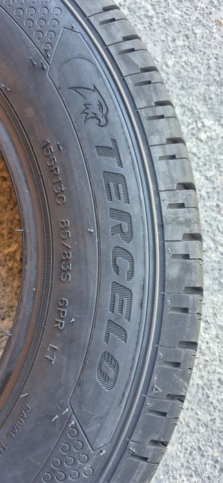 4 anvelope vara noi Tercelo 155/13C,dot 2025.Pretul este pe bucata.