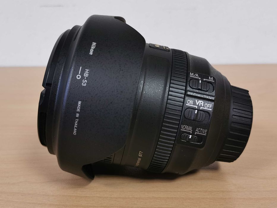 Nikon AF-S NIKKOR 24-120mm f/4G ED VR (с Nano Crystal Coat) универсален варио обектив за Nikon F и Nikon Z фотоапарати