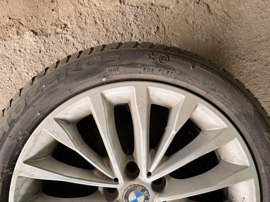 Set Jante BMW Set Anvelope Pirelli M+S Iarna 245/45/R18