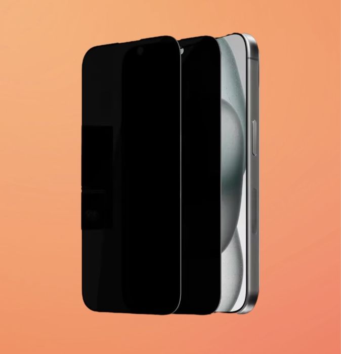 iPhone 16 / 16 Plus / 16 Pro / 16 Pro Max folie sticla PRIVACY