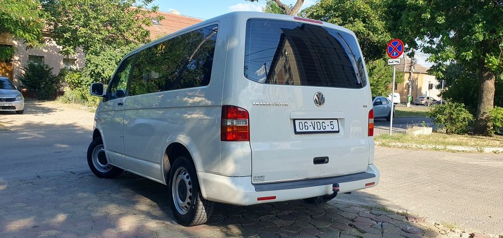 Volkswagen Transporter T5 1.9 tdi, 102 ,clima, 6 locuri , dublacabina, mixt