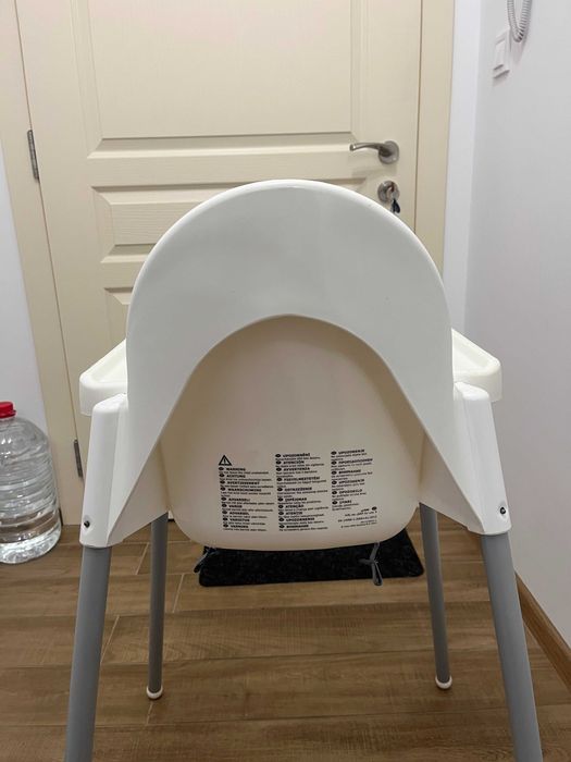 ANTILOP столче за хранене с табличка