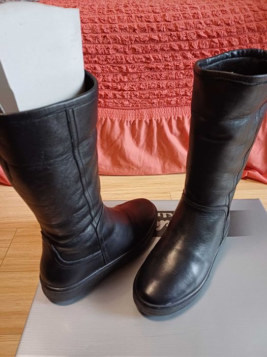 Cizme Negre din Piele Naturală