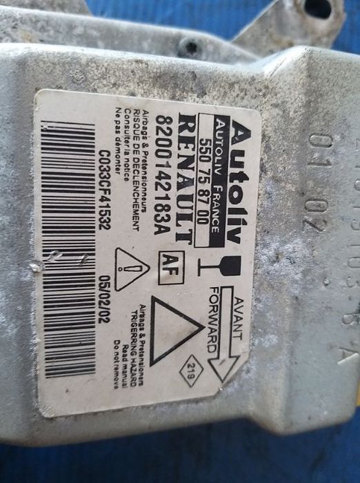 Calculator airbag renault laguna 2