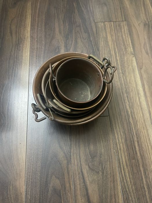 Set bucatarie din cupru