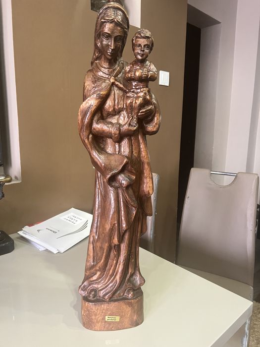 Statueta lemn inalta