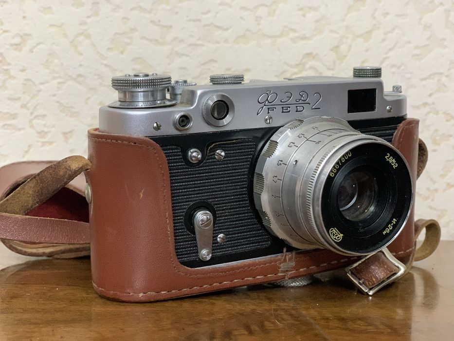 Фотоаппарат советский ФЭД 2