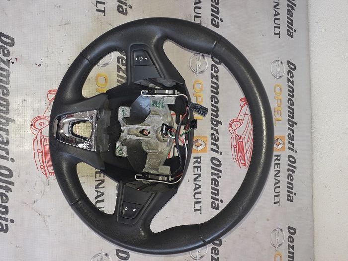 Volan piele cu comenzi original Renault Megane 3 484306291R