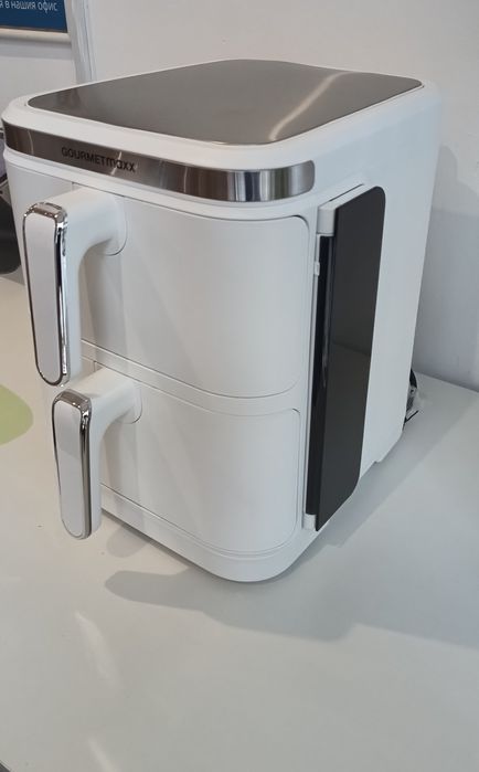 ПРОМО НОВ  Еър Фрайър GOURMETMAXX 10L БЯЛ
