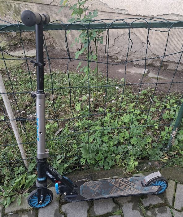 Trotineta copii Oxelo Scooter Play5 susp Black/blue