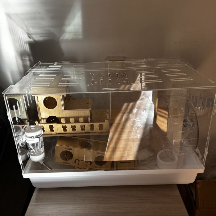 Новая клетка для хомяка