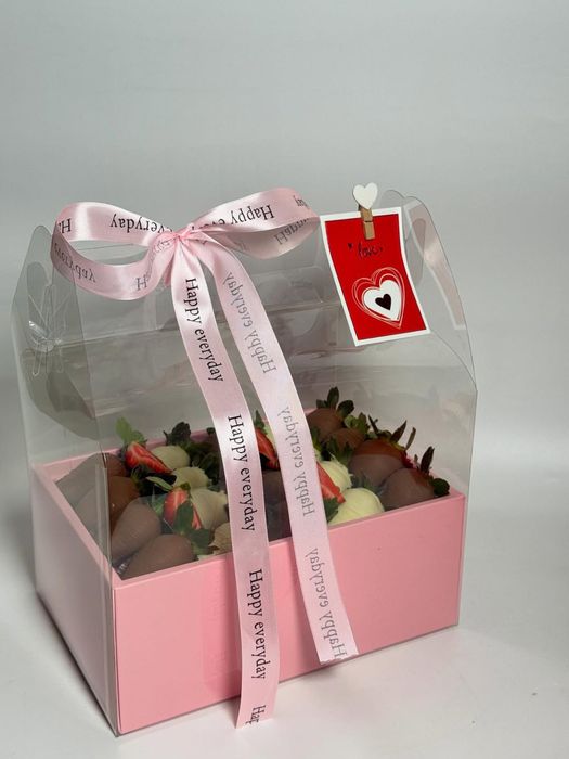 Клубника в шоколаде Ең Арзан Баға 100% Шоколад