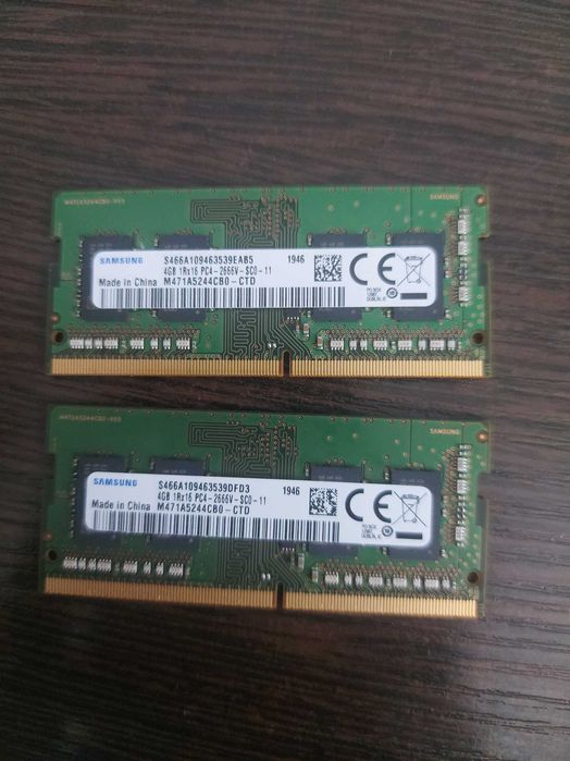 ОЗУ Оперативная память Samsung 4GB DDR4 2666MHz SO-DIMM для ноутбука.