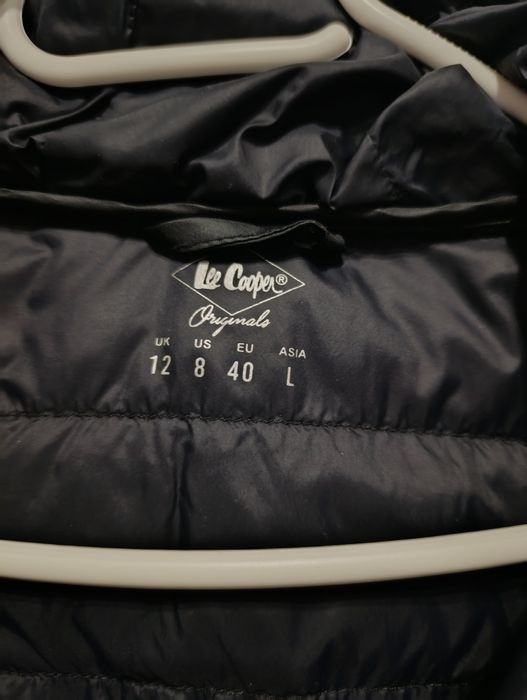 Lee Cooper черно спортно пух елече, елек  дамско