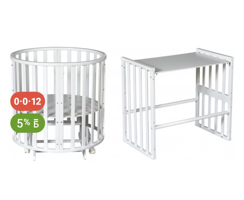 детская кроватка 5 в 1