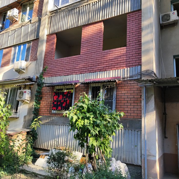 Кладка балкона облицовочный кирпич ğisht teramiz  штукатурка стяжки