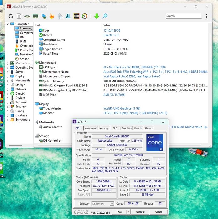 Procesor Intel i9 14900k