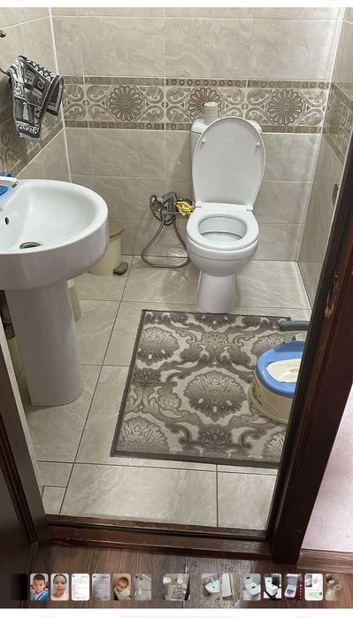 Ванна, унитаз, беде, раковина