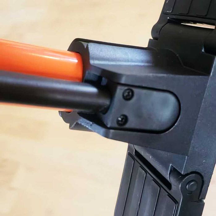 Ръчна помпа с манометър MARTAR, Стоманена, Сгъваема, 11 Bar / 160 PSI