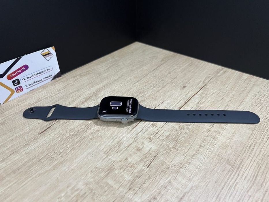 Apple Watch Seria 11 46mm Space Gray Black Sport Band Second-Hand 2 an