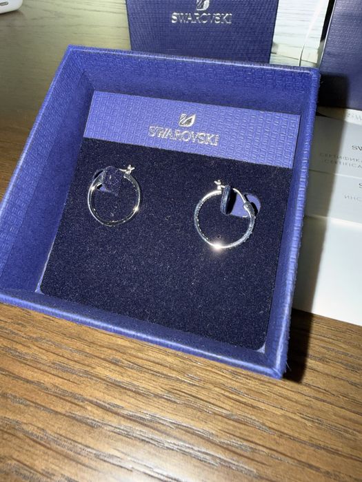 Swarovski Summerset Hoop Earrings