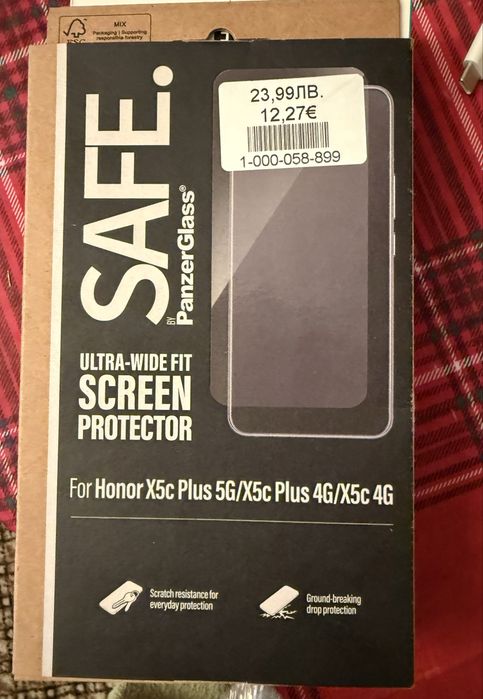 Honor X5 C Plus телефон нов 64 GB + протектор