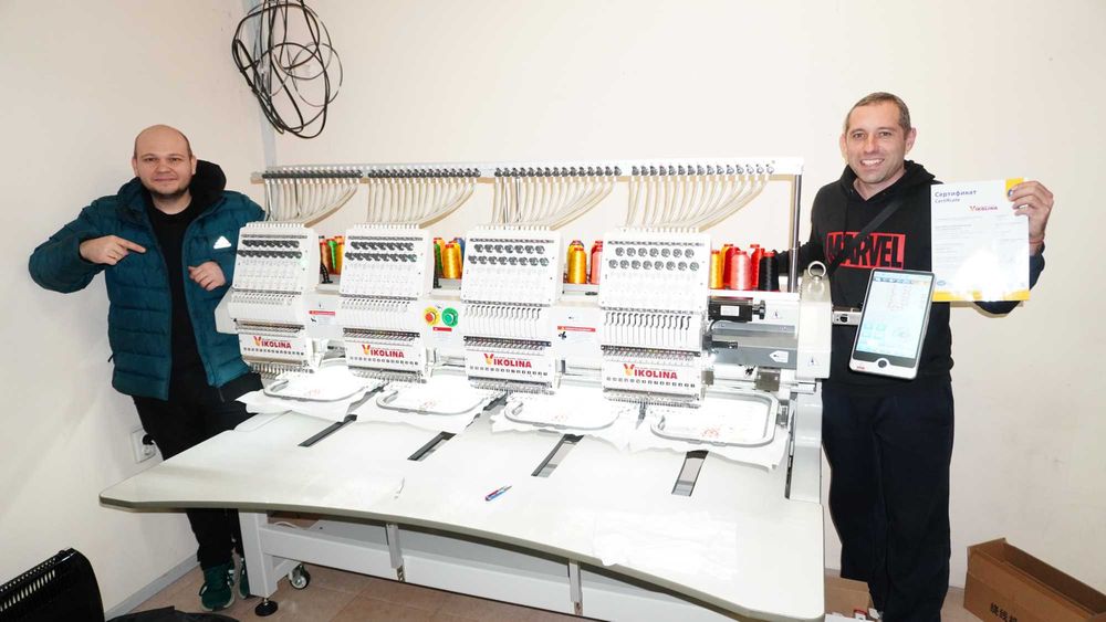 Бродировъчна машина Четири глава 450 мм. х 410 мм.