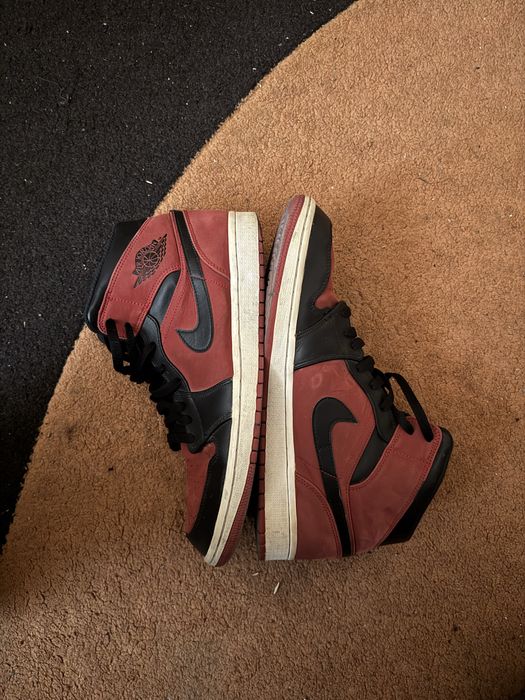 Nike Air Jordan 1 Mid Black&Red