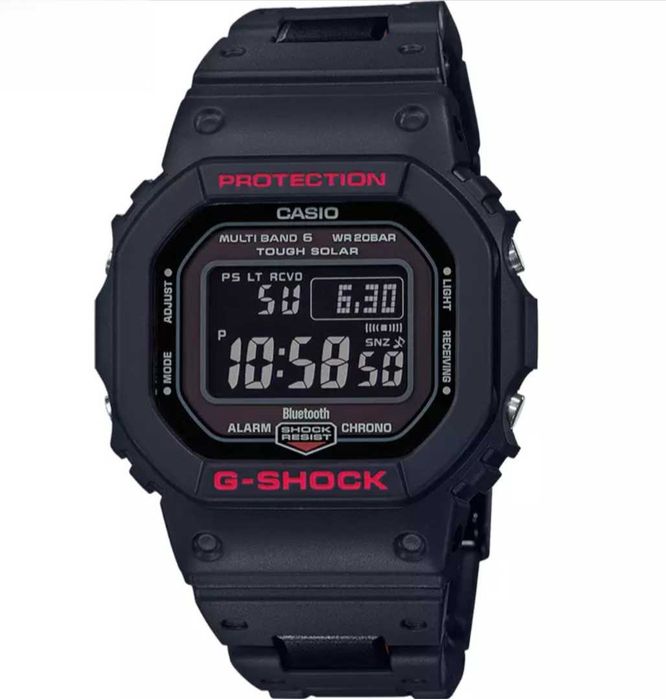 Ceas Casio g shock Classic gw 5600HR-1AER THE Origin Black Red, Nou, Garantie 2 ani