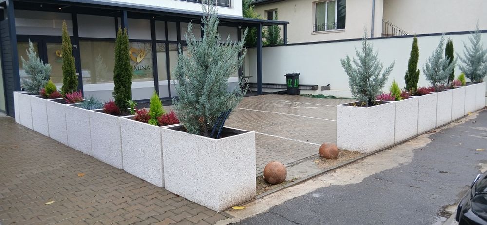 Jardiniere ghivece  mozaic