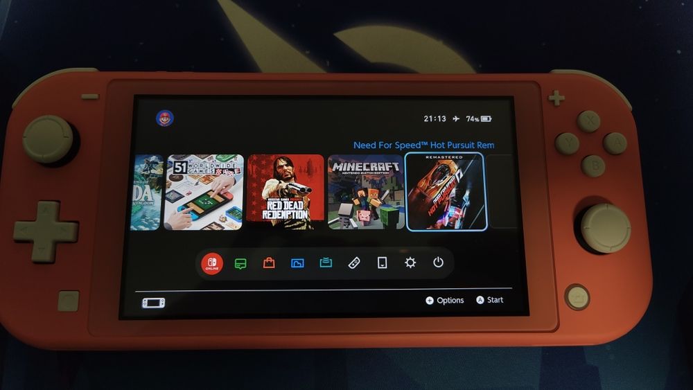 Nintendo switch lite modat