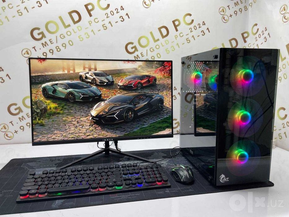 H610M / i3 12100 / RX 580 / 8GB / SSD 256GB yana variant bor profilda