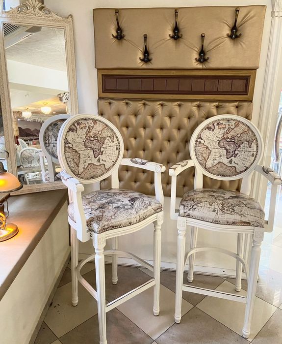 Винтидж Арт Столове - Високи