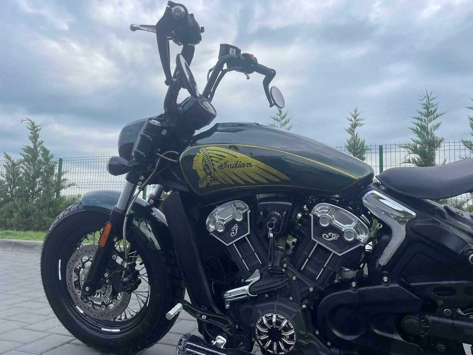 Indian Scout Bobber Twenty 2022,Custom, 15000km
