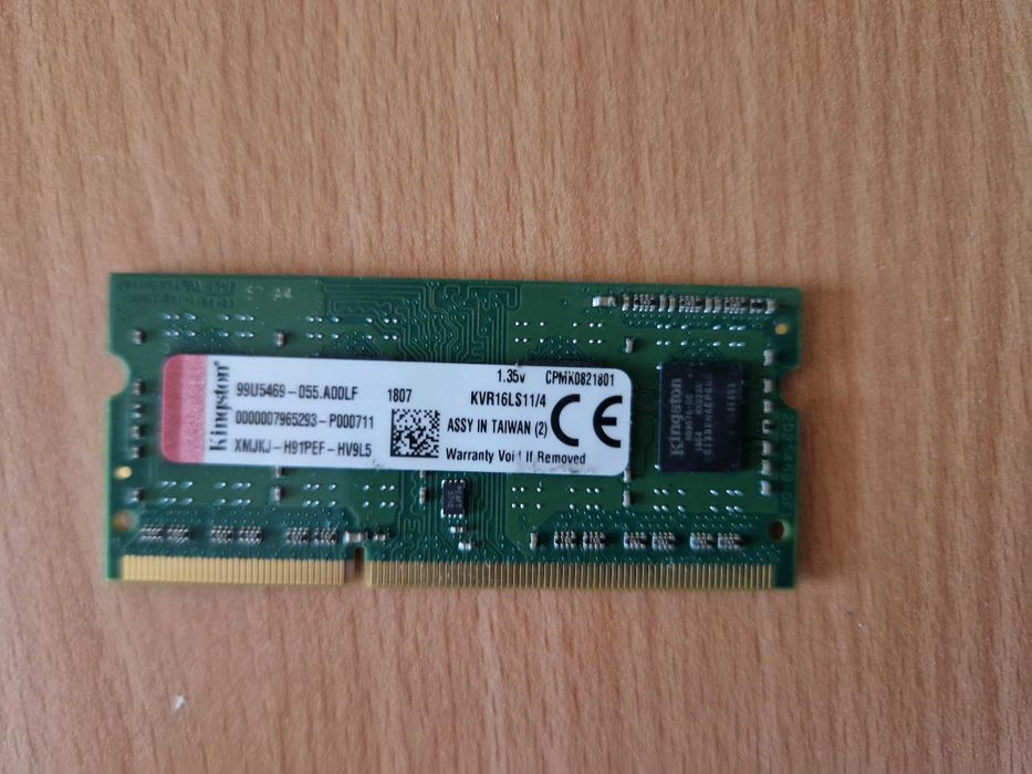vand memorii kingston sodimm laptop 4GB DDR3 - 30 lei