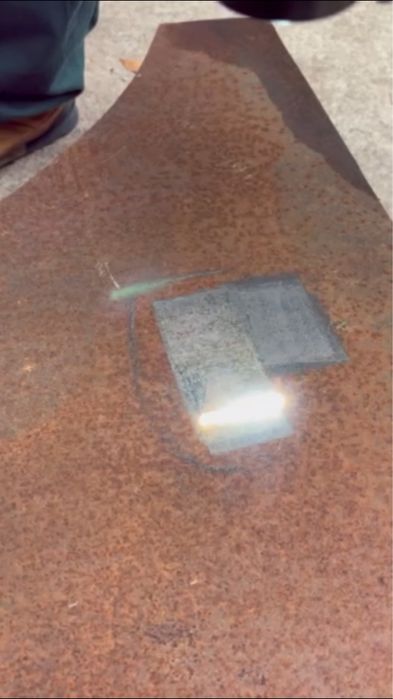 Лазерно почистване / laser cleaning