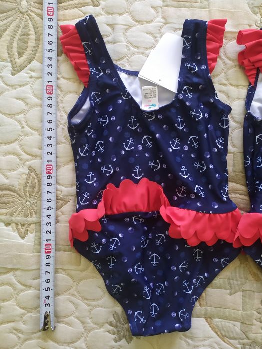 Нов детски бански за момиче Topomini