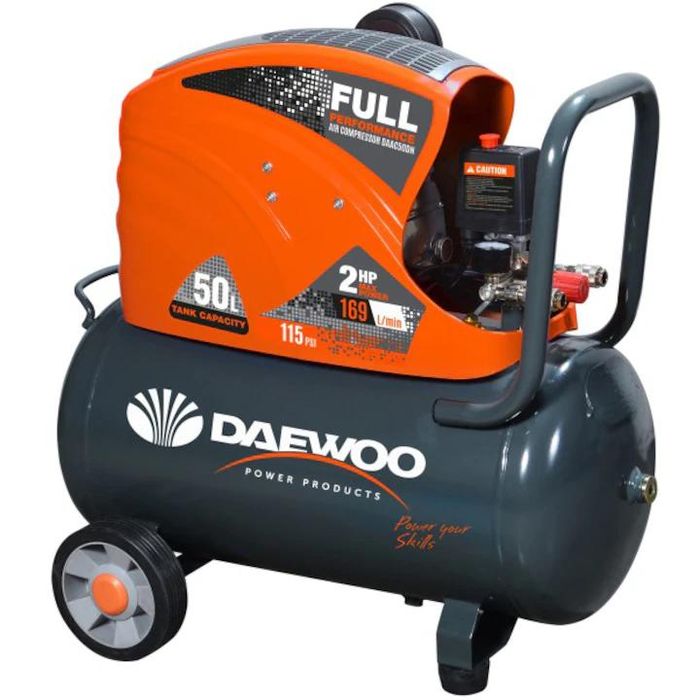 Compresor Daewoo DAAC50DN, 1500 W, 230 V, 2 CP, 50 l capacitate -A-